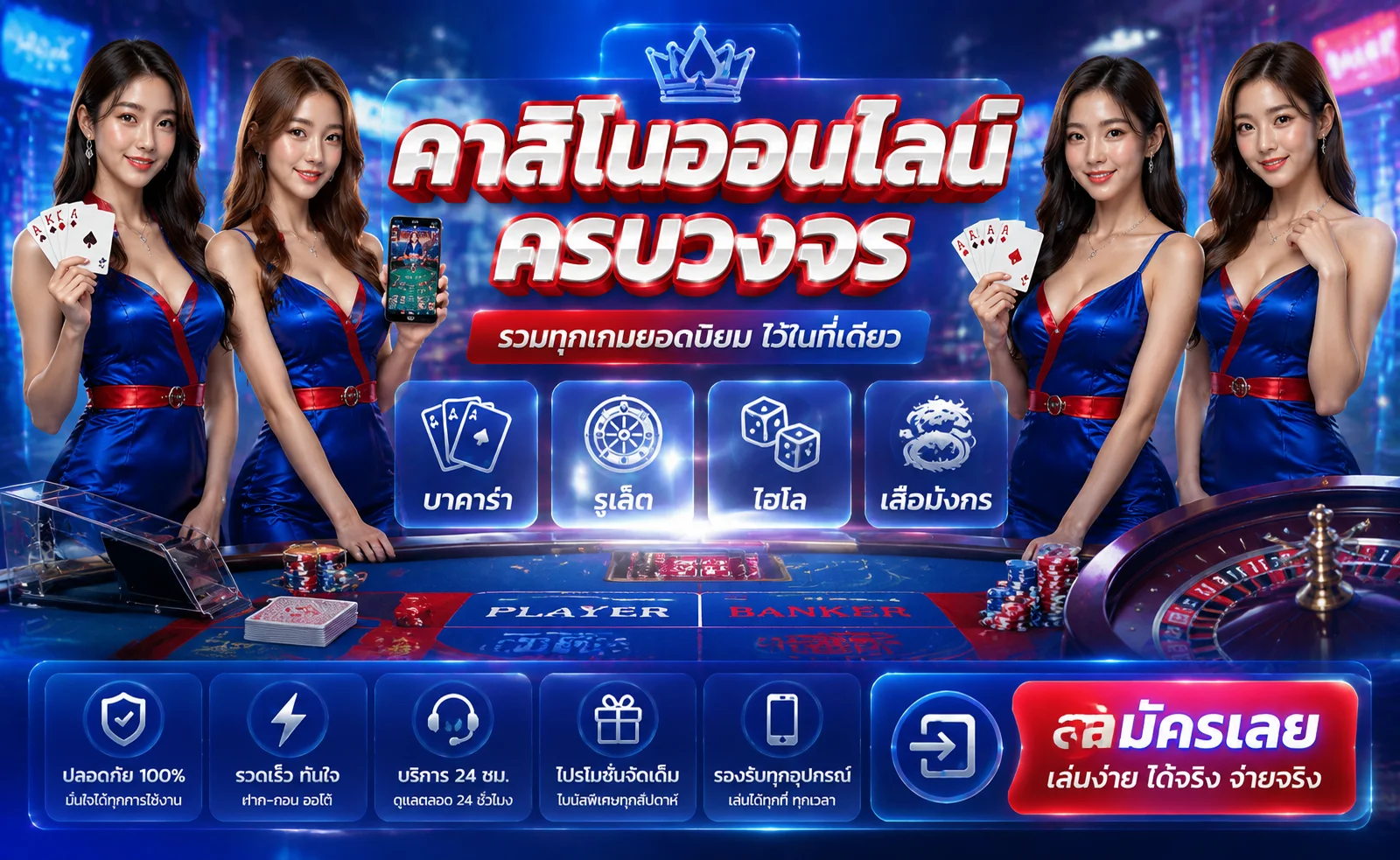 หน้ารวมค่ายเกมสล็อตและคาสิโนสดของ SPICY99X